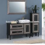 Luxury Antique Sanitary ware bathroom furniture with solid wood legs A-252