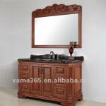 55&#39; Luxury Series solid wood bathroom canibet (vanity)V-19889