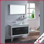 free stand Stainless steel bathroom vanity with feet-8099