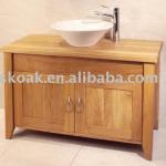 solid american white oak bathroom vanity
