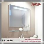 Fluorescent lamp hotel bathroom mirror