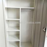 SJ-068 home furniture two door clothes steel painted armoire