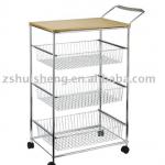 3 Tier wirel rack with wheels