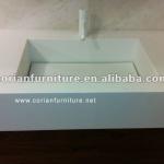 Corian customer designed bathoom vanity