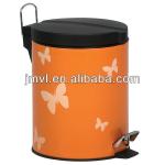 colorful printing bathroom flower bin