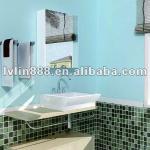 Wall hanging cabinet for bathroom/wall shelves/foating wall shelves-LL-ZS6034