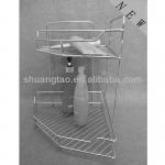 multi-layer racking iron wire bathroom rack towel bar shelf