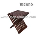 Wooden folding chair