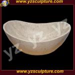 Freestanding Yellow Marble Bathtub SNKN-S006A