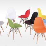 Vitra Eames colorful plastic dining chair-KTabs-902