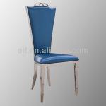 Wholesaler luxury dining room chair stainless steel manufacturer furniture D1089