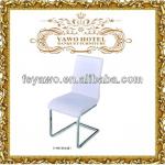 Modern design metal steel padding wooden dining chair(YA-D065)