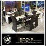 LY1065+LT1065 New design high quality and durable dinning room table and chair-LT1065A+LY1065A