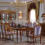 2014 E38 European classic royal dinning room furniture