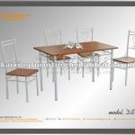 Cheaper MDF 1+4 dining set DS-012
