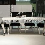 2013 DIVANY FURNITURE dining room furniture tables and chairs for kitchen high glossy dining table LS-208