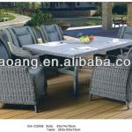outdoor furniture rattan dining table chair home furniture GA-C2006