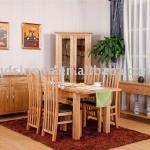 Solid Oak Dining table and chairs