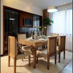 wood home dining table and chair