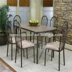 modern 5-pc metal dinette sets