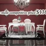 elegant solid wood fabric dining room furniture YJ-A2050