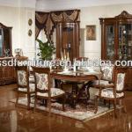 Antique french provincial classic dining room furniture