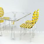 acrylic dining sets