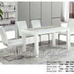 mdern fashion dining room dining table and chairs-MB-T1042