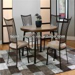 modern 5-pc metal dinette sets