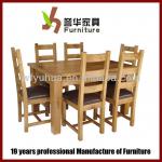 2013 New Style Wooden Restaurant and DiningTable and Chairs