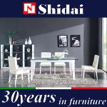 dining table and chair / dining room furniture / tempered glass dining table A-32