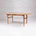 TL032 Replica Hans Wegner CH327 ash wood Dining Table-TL032