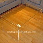 new style transparent clear acrylic table top for hotel or home