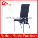 Modern classic studded PVC leather dining chair for dining room/restaurant