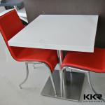 restaurant dining table, acrylic solid surface table tops, artificial stone tables and chairs