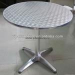 aluminum leg table stainless steel folding dining table YT1