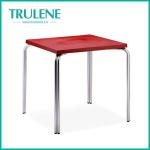 Colorful Classic Outdoor PP Dining Table