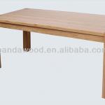 China Natural Oak Dining Room Table