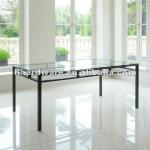 Metal Rectangular Dining Table