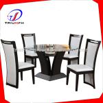 Expanding Square White Dining Tables,Modern Dining Table and Chairs