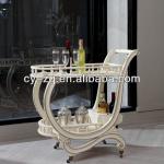 Rococo wooden Home dining room furniture set-Trolley-W0043