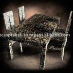 bali pearl gold shell furniture