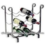 BX wrought iron wine rack/ wine stand from China 2012 new decoration-