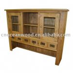 solid oak buffet top