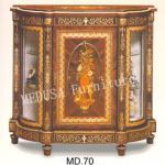 wooden glass cabinet