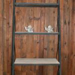 wooden iron Wall Shelf