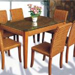 dining Rattan table&amp;Chair