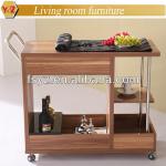 dinning furniture high glossy trolley hand card barrow pushcart