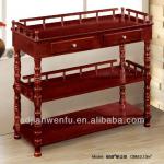 wooden antique tea trolley-RB-659