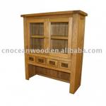 solid oak buffet top